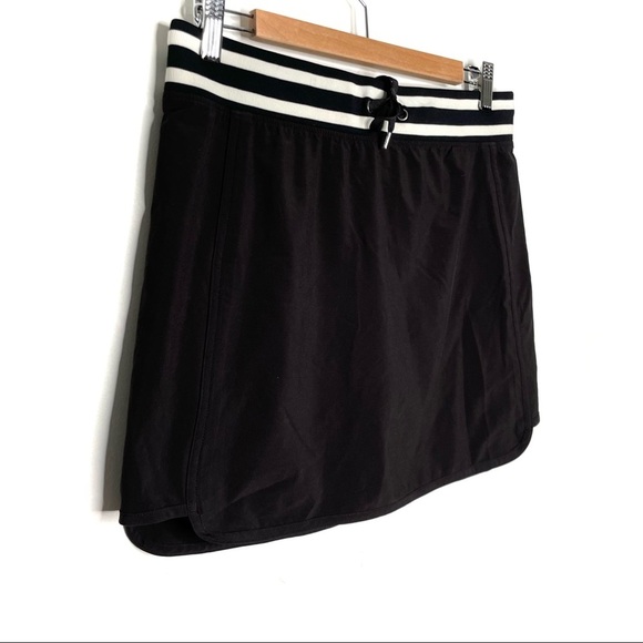 Athleta | Black And White Skirt Shorts Skort - Picture 2 of 6